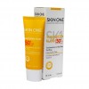 فلوئید ضد آفتاب بی رنگ اسکین وان مناسب پوست چرب و مختلط SPF +50
